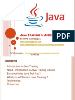 Java Training in Ahmedabad For Students and Fresher's