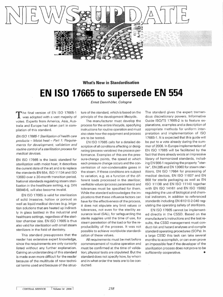 Nf En Iso 17665 , ISO 17665:2024 – UMOY