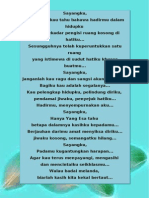 Puisi Buat Kekasih