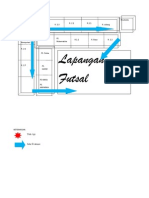 Lapangan Futsal: R.2.1 R. 2.2 R. 2.3 R. 2.4/2.5 R. Sidang Musholla