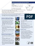 Vector Control Sheet Dengue