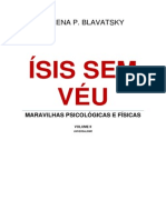 H. P. Blavatsky - Ísis Sem Véu - 11. Maravilhas Psicológicas e Físicas