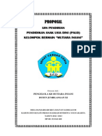 Proposal Ijin Pendirian Paud