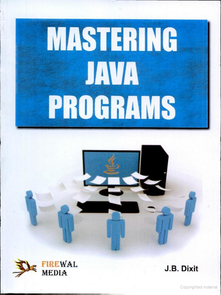 Mastering Java Programs Preview by JB Dixit | PDF