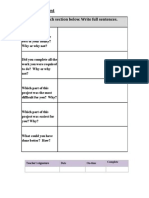 11 Self Assessment