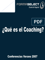 Que Es El Coaching