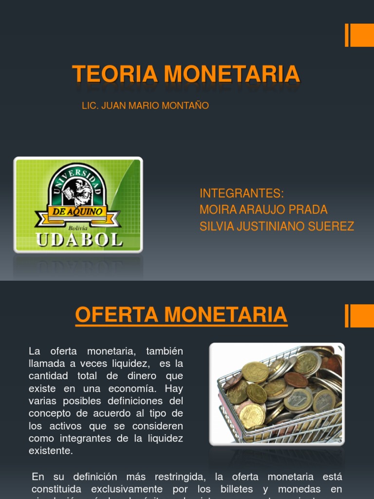 Teoria monetaria_teorias