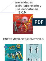 Generalidades, clasificación y pesquisa neonatal en E [Recuperado]