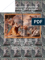 Berosi Sacerdotis Chaldaici Antiquitatum Libri Quinque Recognovit Roberto Borgia 2013