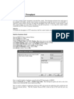 TCP Throughput - Opnet Material