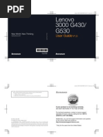 Download Lenova 3000 G430G530 User Guide V10 by deepa88 SN17842376 doc pdf