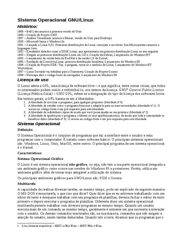 Apostila Linux | PDF