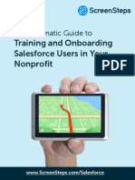 The Pragmatic Guide to Training and Onboarding Salesforce Users in Your Nonprofit v 1