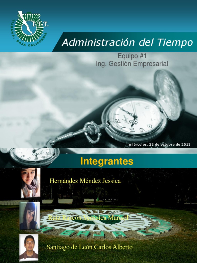 Estrategias para la Administración del Tiempo | PDF | Planificación ...