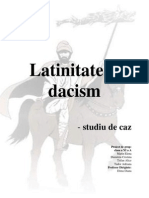 Latinitate şi dacism