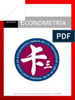 Apuntes de Econometría