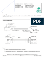 Cable Assembly Instruction: Communication Type PLC or Controller Maple Model(s)