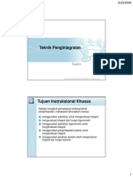 Teknik Pengintegralan-New PDF