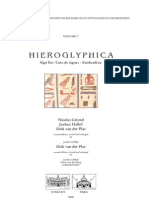 Hieroglyphica Sign List 2.ed. Grimal Et Al. 2000