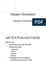 Oilpatch Orientation: Facilities Presentation