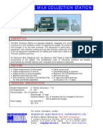 Automatic Milk Collection Station: Description