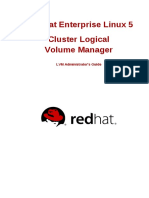 Cluster Logical Volume Manager
