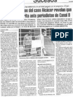 "Los Falsos Testigos Del Caso Alcácer (... ) " Levante-EMV 28 de Octubre de 1997
