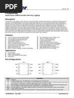 Description: Green-Power PWM Controller With Freq. Jiggling