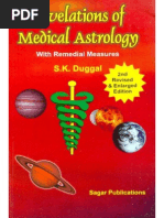 Revelations Medical Astrology (With Remedial Measures) PDF