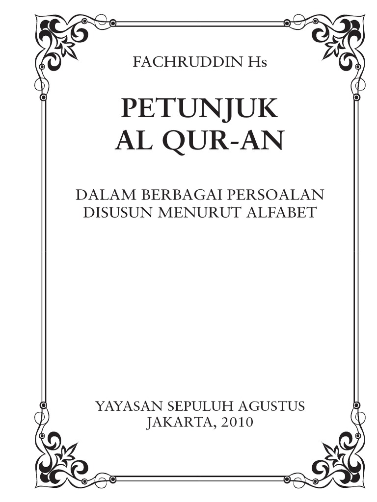 Petunjuk Al Qur An