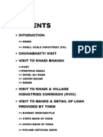 Intoduction: Khadi Small Scale Industries (Ssi)