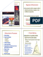 Magmatic Differentiation Magmatic Differentiation: ENVS268/Lec02: Diversification of Magmas (Winter Ch11)