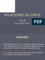 Velocidade de Corte