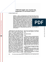 Triceps Skin Fold and Upper Arm Muscle Size Norms For Assessment of Nutritional Status1'2