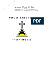 Golden Dawn 2 9 Aroueris God Form