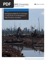 Download Managing peatlands in Indonesia A case study of small islands in Riau Province Sumatra  by Monash Sustainability Institute SN178566873 doc pdf