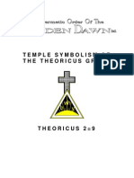 Golden Dawn 2=9 Temple Symbolism of the Theoricus Grade