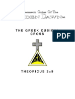 Golden Dawn 2 9 The Greek Cubical Cross