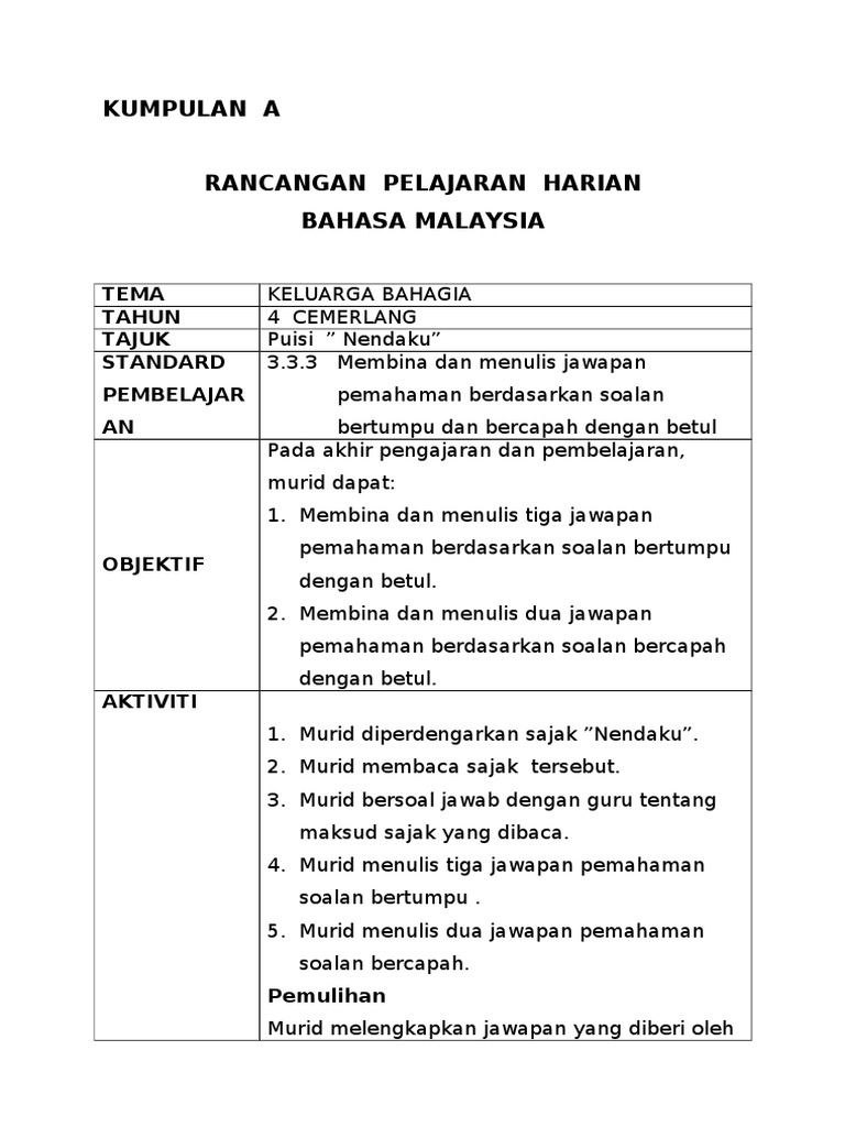 Puisi Tentang Keluarga Bahagia 1001 Kumpulan Puisi Terbaik