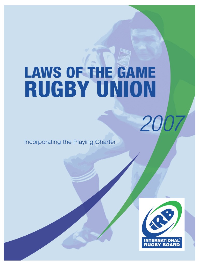 Laws of Rugby PDF Referee Sport Variants