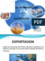 Proceso Imporacion y Exportacion