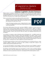 LMOGA 2009 Legislataive Summary