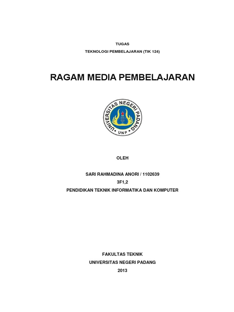 RAGAM MEDIA PEMBELAJARAN