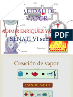 Calidad de Vapor