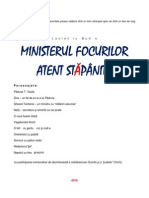 MINISTERUL FOCURILOR ATENT STĂPÂNITE  (comedie)