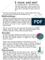 2007 Research Poster - Attack Rates at 2006 Commonwealth Judo Tournament.