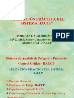 4. UNAL MEDELLÍN SEMINARIO TALLER HACCP. APLICACIÓN PRÁCTICA DEL SISTEMA HACCP I MAYO 11-12-13 DE