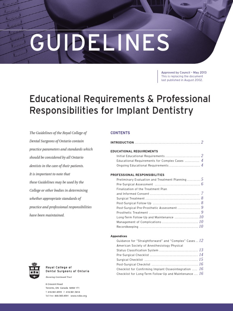 RCDSO_Guidelines_Implant_Dentistry.pdf Dental Implant Prosthodontics