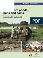 Water From Pounds Pans and Dams PDF