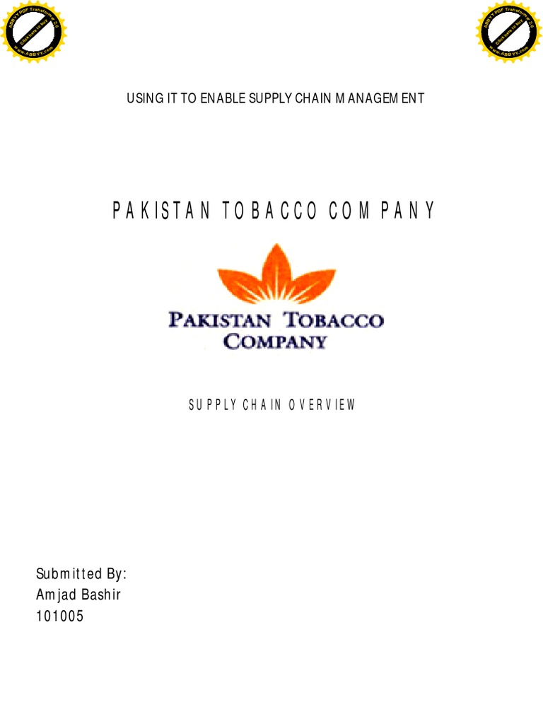 pakistan tobacco company owner USMAN ZAHUR BECOMES THE NEW MD/CEO OF LIMITED Pakistan Tobacco Company - Nasir